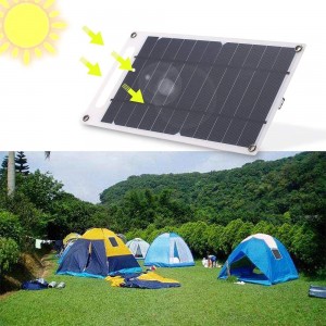 Solar Panel USB Outdoor Waterproof Hike Camping Portable Cells Power Bank DIY Battery Solar Generator Charger for Mobile Phone