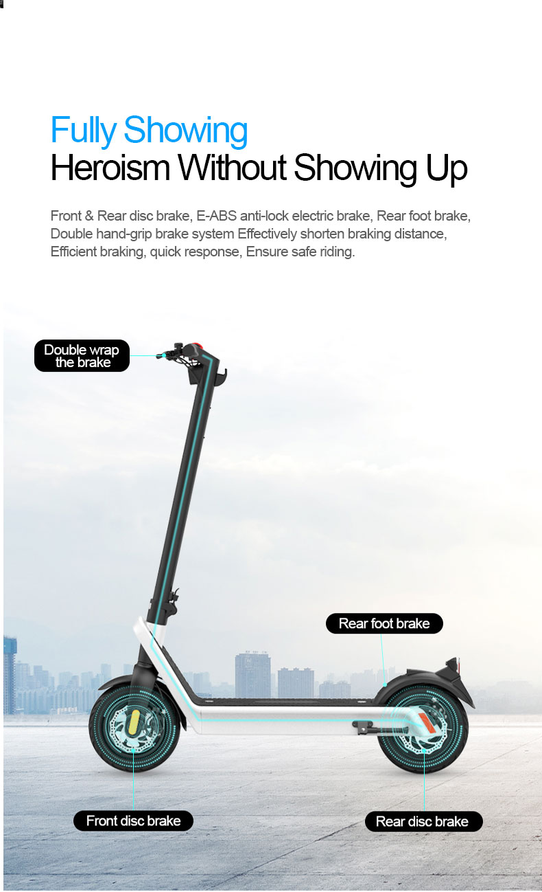 electric mobility scooters adult 36v 500w motor 2 wheel electric scooter for adults foldable electric scooter