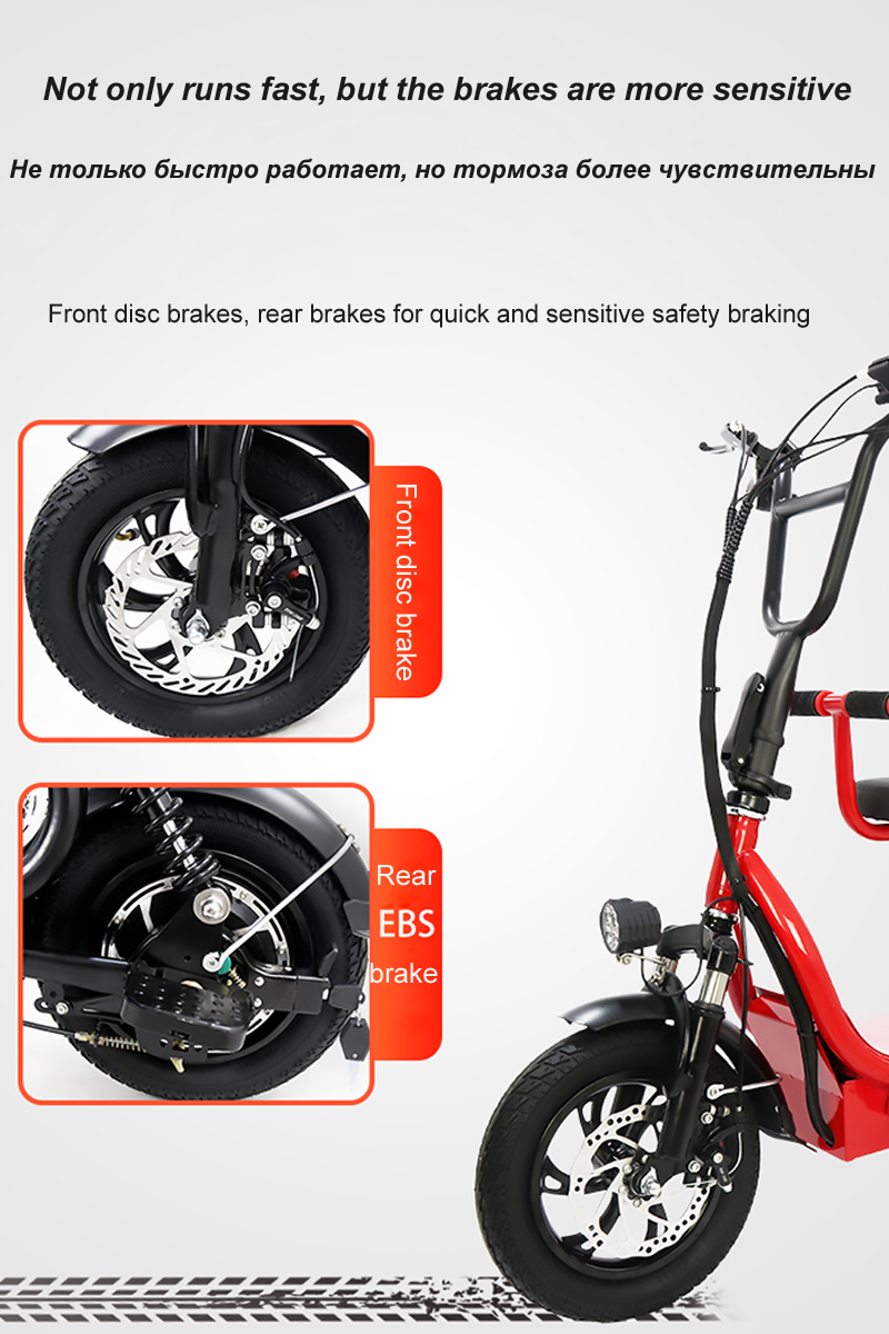 frame folding two wheeled battery 3-seater electric bicycle 1000w 48v e bike conversion kit e bikes electric bicycle