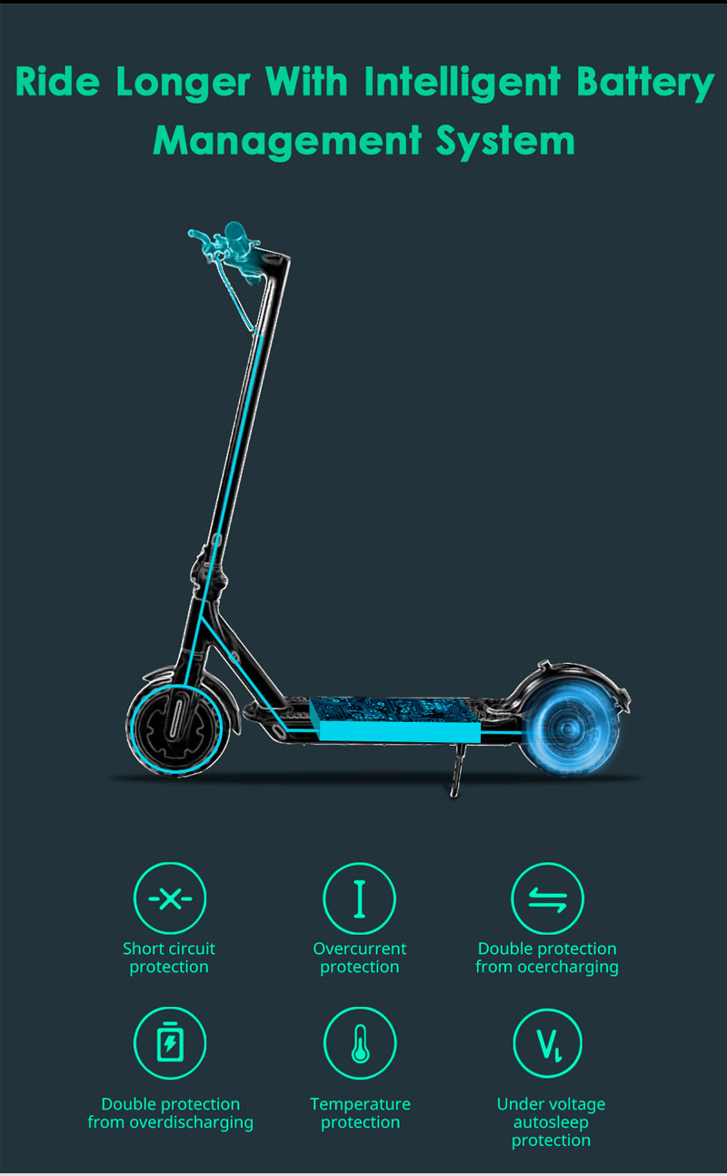 China High Quality Smart Electric Scooter 350W 8.5 Inch Two Wheel Adult Folding Electric Scooter