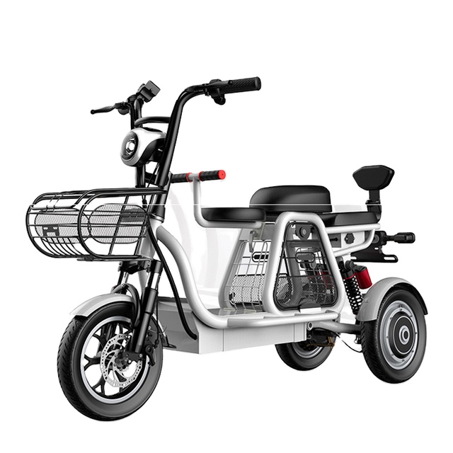 electric bike carbon steel adult e bike 3 wheels electric bike 12inch electric bicycle lithium battery