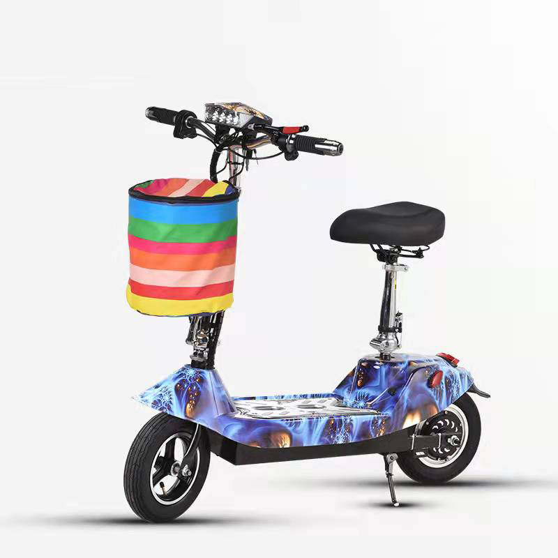 Tubeless Tyre Bike with Lithium Battery for Men and Women 2 Wheels Electric Bicycles Portable Foldable Electric Scooter Bike