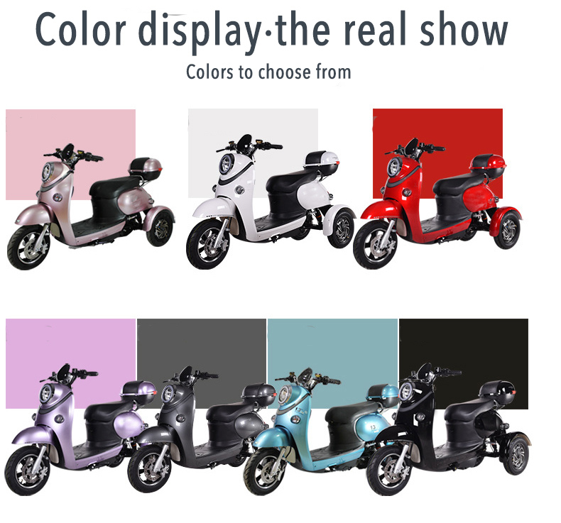 lightweight folding electric mobility scooter electric scooters 3 wheel bike bicycle with electric scooter motor