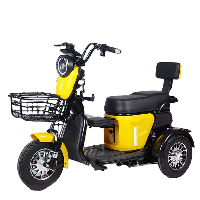 New Energy Vehicles Ride Tricycle Motorcycle 3 Wheel Electric Mobility Scooter  Vehicle With Passenger Seat